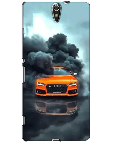 Чехол для Sony Xperia C5 Ultra (E5533, E5563, E5506, E5553) с картинкой «Audi в облаках дыма» Чехол для Sony Xperia C5 Ultra (E5533, E5563, E5506, E5553) с картинкой «Audi в облаках дыма»