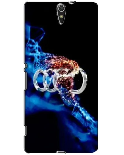 Чехол для Sony Xperia C5 Ultra (E5533, E5563, E5506, E5553) с картинкой «Энергия лого Audi» Чехол для Sony Xperia C5 Ultra (E5533, E5563, E5506, E5553) с картинкой «Энергия лого Audi»