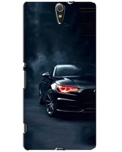 Чехол для Sony Xperia C5 Ultra (E5533, E5563, E5506, E5553) с картинкой «Audi — хищный взгляд»