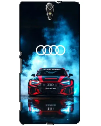 Чехол для Sony Xperia C5 Ultra (E5533, E5563, E5506, E5553) с картинкой «Audi Sport — неон» Чехол для Sony Xperia C5 Ultra (E5533, E5563, E5506, E5553) с картинкой «Audi Sport — неон»