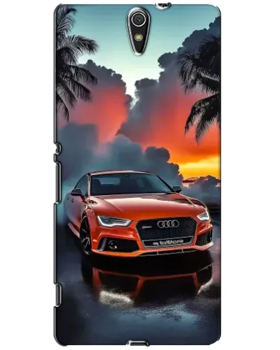 Чехол для Sony Xperia C5 Ultra (E5533, E5563, E5506, E5553) с картинкой «Audi — закат» Чехол для Sony Xperia C5 Ultra (E5533, E5563, E5506, E5553) с картинкой «Audi — закат»