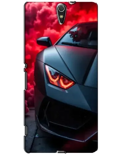 Чехол для Sony Xperia C5 Ultra (E5533, E5563, E5506, E5553) с картинкой «Lamborghini красное сияние» Чехол для Sony Xperia C5 Ultra (E5533, E5563, E5506, E5553) с картинкой «Lamborghini красное сияние»