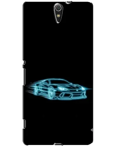 Чехол для Sony Xperia C5 Ultra (E5533, E5563, E5506, E5553) с картинкой «Неоновый контур Lamborghini» Чехол для Sony Xperia C5 Ultra (E5533, E5563, E5506, E5553) с картинкой «Неоновый контур Lamborghini»