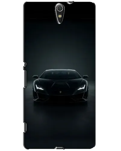 Чехол для Sony Xperia C5 Ultra (E5533, E5563, E5506, E5553) с картинкой «Черный Lamborghini Aventador» Чехол для Sony Xperia C5 Ultra (E5533, E5563, E5506, E5553) с картинкой «Черный Lamborghini Aventador»