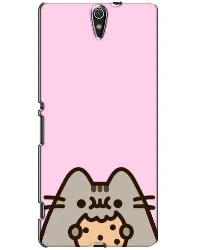 Чехол для Sony Xperia C5 Ultra (E5533, E5563, E5506, E5553) с картинкой «Pusheen и печенье» Чехол для Sony Xperia C5 Ultra (E5533, E5563, E5506, E5553) с картинкой «Pusheen и печенье»