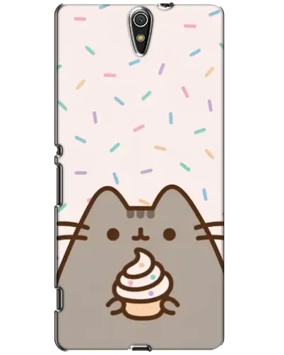 Чехол для Sony Xperia C5 Ultra (E5533, E5563, E5506, E5553) с картинкой «Пушин с кексом» Чехол для Sony Xperia C5 Ultra (E5533, E5563, E5506, E5553) с картинкой «Пушин с кексом»