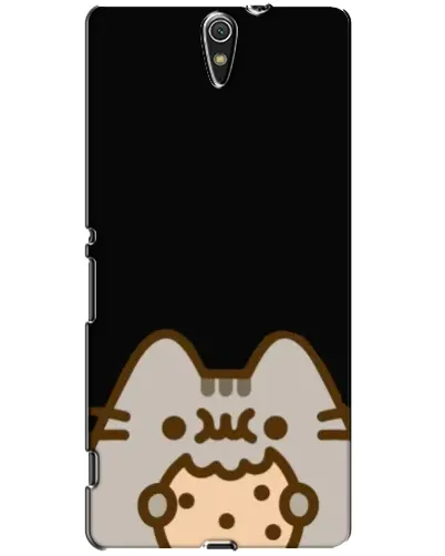 Чехол для Sony Xperia C5 Ultra (E5533, E5563, E5506, E5553) с картинкой «Пушин на черном» Чехол для Sony Xperia C5 Ultra (E5533, E5563, E5506, E5553) с картинкой «Пушин на черном»