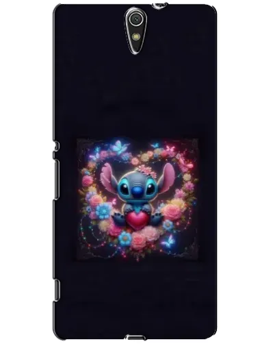 Чехол для Sony Xperia C5 Ultra (E5533, E5563, E5506, E5553) с картинкой «Stitch в цветах» Чехол для Sony Xperia C5 Ultra (E5533, E5563, E5506, E5553) с картинкой «Stitch в цветах»