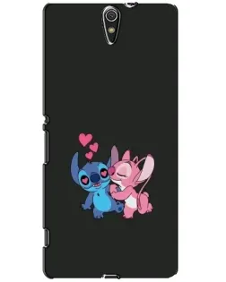 Чехол для Sony Xperia C5 Ultra (E5533, E5563, E5506, E5553) с картинкой «Анжел целует Стича» Чехол для Sony Xperia C5 Ultra (E5533, E5563, E5506, E5553) с картинкой «Анжел целует Стича»