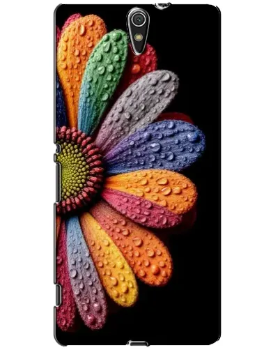 Чохол для Sony Xperia C5 Ultra (E5533, E5563, E5506, E5553) з картинкою «Райдужна квітка» Чохол для Sony Xperia C5 Ultra (E5533, E5563, E5506, E5553) з картинкою «Райдужна квітка»