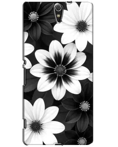 Чохол для Sony Xperia C5 Ultra (E5533, E5563, E5506, E5553) з картинкою «Монохромні айстри» Чохол для Sony Xperia C5 Ultra (E5533, E5563, E5506, E5553) з картинкою «Монохромні айстри»