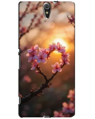 Чохол для Sony Xperia C5 Ultra (E5533, E5563, E5506, E5553) з картинкою «Рожевий цвіт сердечко на тлі заходу» Чохол для Sony Xperia C5 Ultra (E5533, E5563, E5506, E5553) з картинкою «Рожевий цвіт сердечко на тлі заходу»
