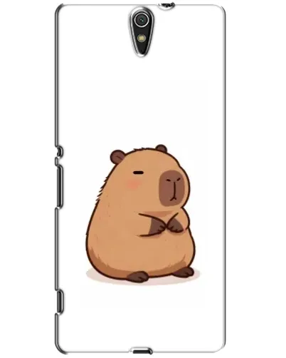 Чехол для Sony Xperia C5 Ultra (E5533, E5563, E5506, E5553) с картинкой «Толстенькая капибара»