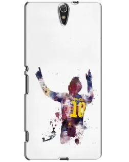 Чехол для Sony Xperia C5 Ultra (E5533, E5563, E5506, E5553) с картинкой «Акварельный Месси Барселона» Чехол для Sony Xperia C5 Ultra (E5533, E5563, E5506, E5553) с картинкой «Акварельный Месси Барселона»