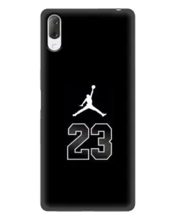 Чехол для Sony Xperia L3 с картинкой «Jordan Flight 23» Чехол для Sony Xperia L3 с картинкой «Jordan Flight 23»