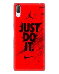 Чехол для Sony Xperia L3 с картинкой «Nike Just Do It» Чехол для Sony Xperia L3 с картинкой «Nike Just Do It»