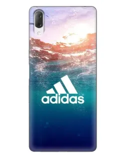 Чехол для Sony Xperia L3 с картинкой «Океанская глубина адидас» Чехол для Sony Xperia L3 с картинкой «Океанская глубина адидас»