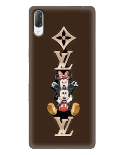 Чехол для Sony Xperia L3 с картинкой «LV и Микки Маус»