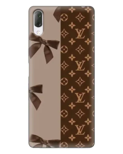 Чехол для Sony Xperia L3 с картинкой «Louis Vuitton — банты»