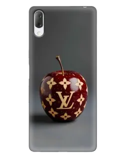 Чехол для Sony Xperia L3 с картинкой «Красное яблоко LV»