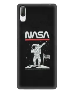 Чехол для Sony Xperia L3 с картинкой «NASA — шагаем по Луне» Чехол для Sony Xperia L3 с картинкой «NASA — шагаем по Луне»