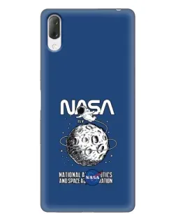 Чехол для Sony Xperia L3 с картинкой «NASA — лунная миссия» Чехол для Sony Xperia L3 с картинкой «NASA — лунная миссия»