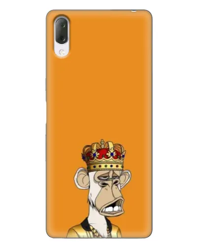 Чехол для Sony Xperia L3 с картинкой «Золотая обезьяна Bored Ape» Чехол для Sony Xperia L3 с картинкой «Золотая обезьяна Bored Ape»