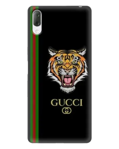 Чехол для Sony Xperia L3 с картинкой «Тигр Gucci»