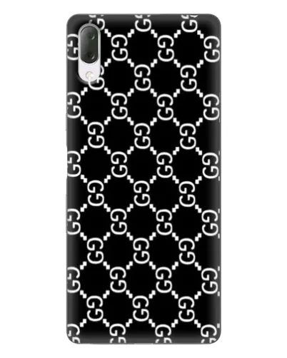 Чехол для Sony Xperia L3 с картинкой «Gucci — сетчатый паттерн»
