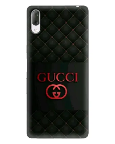 Чехол для Sony Xperia L3 с картинкой «Gucci — стеганый черный»