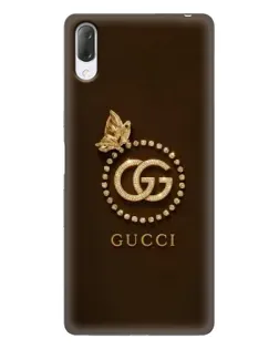 Чехол для Sony Xperia L3 с картинкой «Gucci — золотая бабочка» Чехол для Sony Xperia L3 с картинкой «Gucci — золотая бабочка»