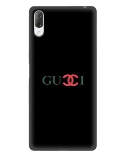 Чехол для Sony Xperia L3 с картинкой «Gucci — красный градиент» Чехол для Sony Xperia L3 с картинкой «Gucci — красный градиент»