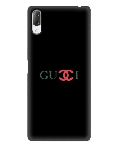 Чехол для Sony Xperia L3 с картинкой «Gucci — красный градиент»
