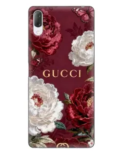 Чехол для Sony Xperia L3 с картинкой «Gucci — бордовые розы» Чехол для Sony Xperia L3 с картинкой «Gucci — бордовые розы»