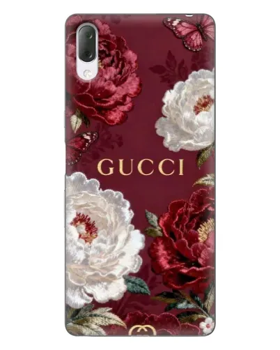 Чехол для Sony Xperia L3 с картинкой «Gucci — бордовые розы» Чехол для Sony Xperia L3 с картинкой «Gucci — бордовые розы»
