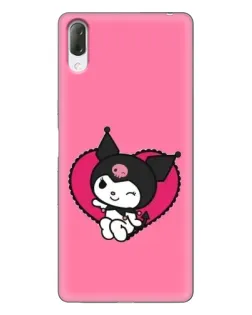 Чехол для Sony Xperia L3 с картинкой «Kuromi — любовь в сердце» Чехол для Sony Xperia L3 с картинкой «Kuromi — любовь в сердце»