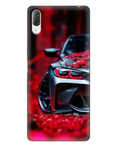 Чехол для Sony Xperia L3 с картинкой «Спортивная BMW и цветы» Чехол для Sony Xperia L3 с картинкой «Спортивная BMW и цветы»