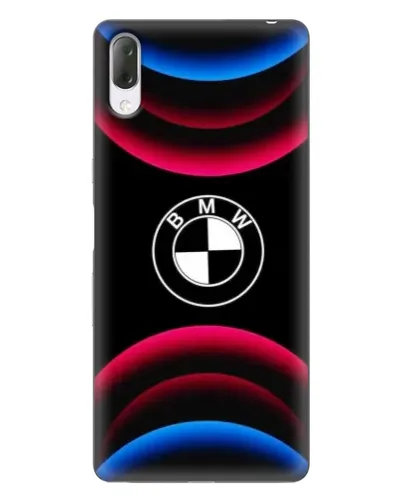 Чехол для Sony Xperia L3 с картинкой «Логотип BMW и неоновые дуги» Чехол для Sony Xperia L3 с картинкой «Логотип BMW и неоновые дуги»
