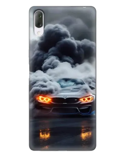 Чехол для Sony Xperia L3 с картинкой «BMW в дыму» Чехол для Sony Xperia L3 с картинкой «BMW в дыму»