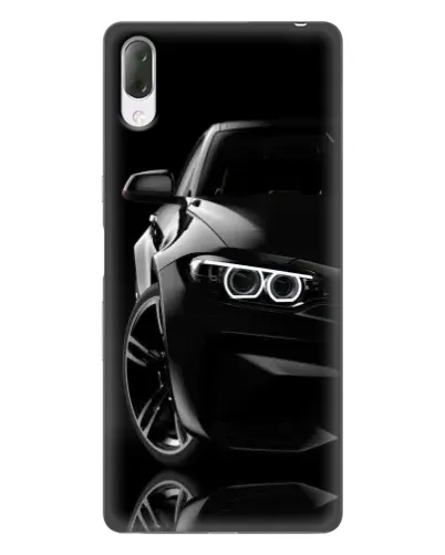 Чехол для Sony Xperia L3 с картинкой «Черная BMW — профиль» Чехол для Sony Xperia L3 с картинкой «Черная BMW — профиль»