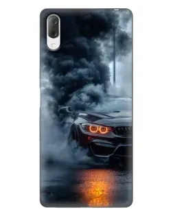 Чехол для Sony Xperia L3 с картинкой «BMW M-Power — абстракция»