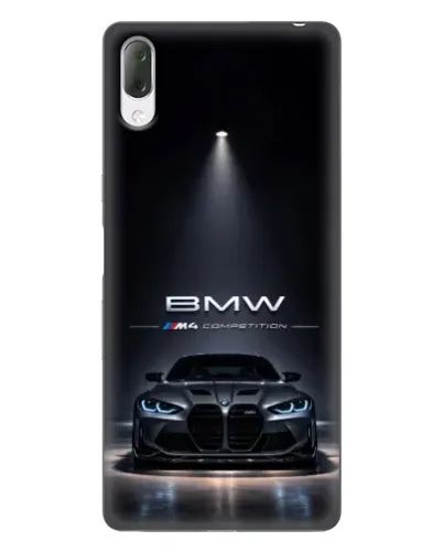 Чехол для Sony Xperia L3 с картинкой «BMW сквозь ночной город» Чехол для Sony Xperia L3 с картинкой «BMW сквозь ночной город»