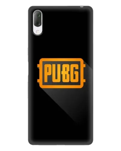 Чехол для Sony Xperia L3 с картинкой «PUBG — рамка лого»