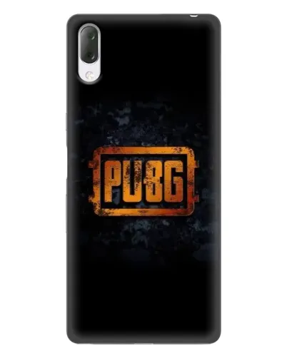 Чехол для Sony Xperia L3 с картинкой «PUBG — золотой логотип»