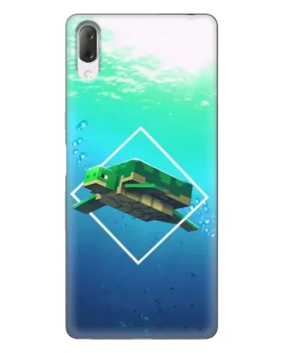 Чехол для Sony Xperia L3 с картинкой «Черепаха Minecraft» Чехол для Sony Xperia L3 с картинкой «Черепаха Minecraft»
