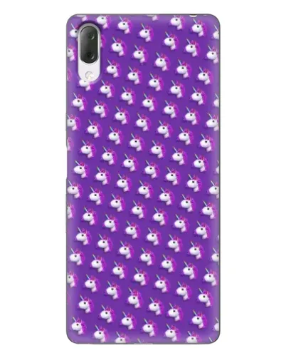 Чехол для Sony Xperia L3 с картинкой «Единороги на фиолетовом» Чехол для Sony Xperia L3 с картинкой «Единороги на фиолетовом»
