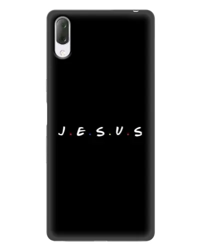 Чехол для Sony Xperia L3 с картинкой «Точки веры J.E.S.U.S.»