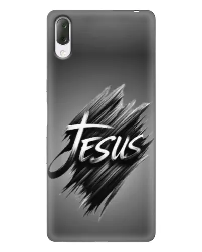 Чехол для Sony Xperia L3 с картинкой «Надпись Jesus Graffiti»