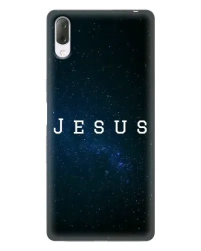 Чехол для Sony Xperia L3 с картинкой «Звездное небо Jesus»