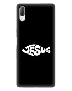 Чехол для Sony Xperia L3 с картинкой «Рыба Jesus»